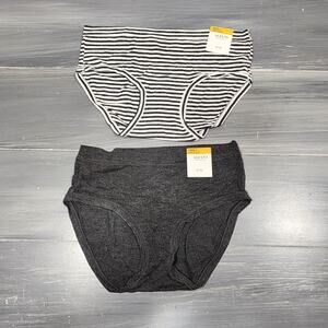 Alfani Ultra Soft Hipster Panty Underwear 2 Pair Size Small‎